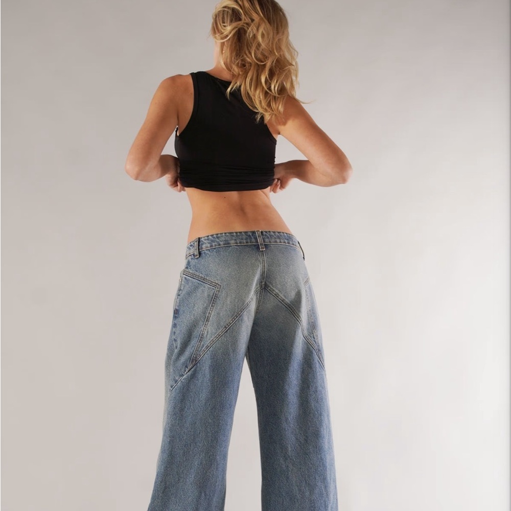 REVICE Light Blue Flare Jeans